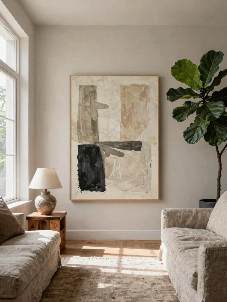 affordable chic living room
