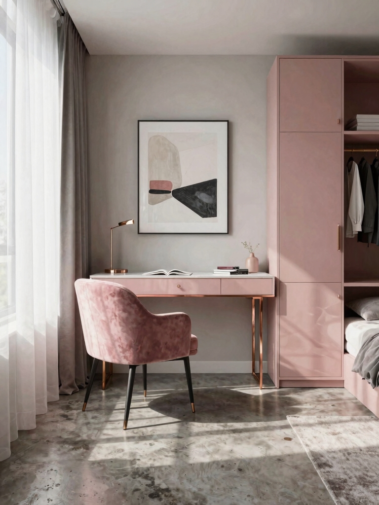 affordable pink dorm decor