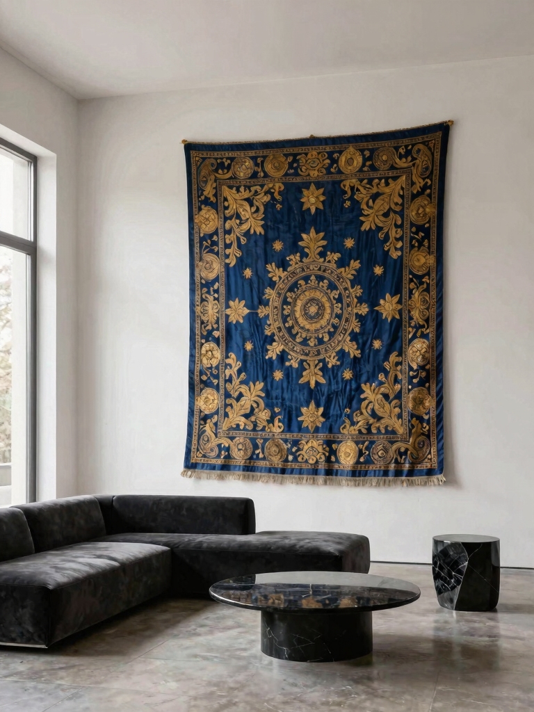 affordable textured tapestry decor