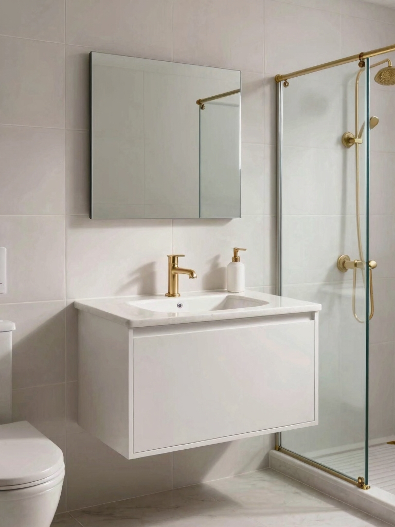 airy functional bathroom upgrades