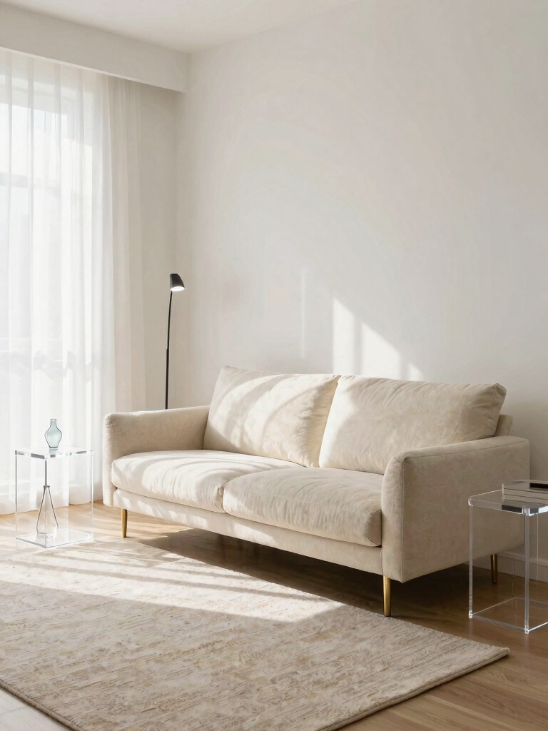 airy space with transparency
