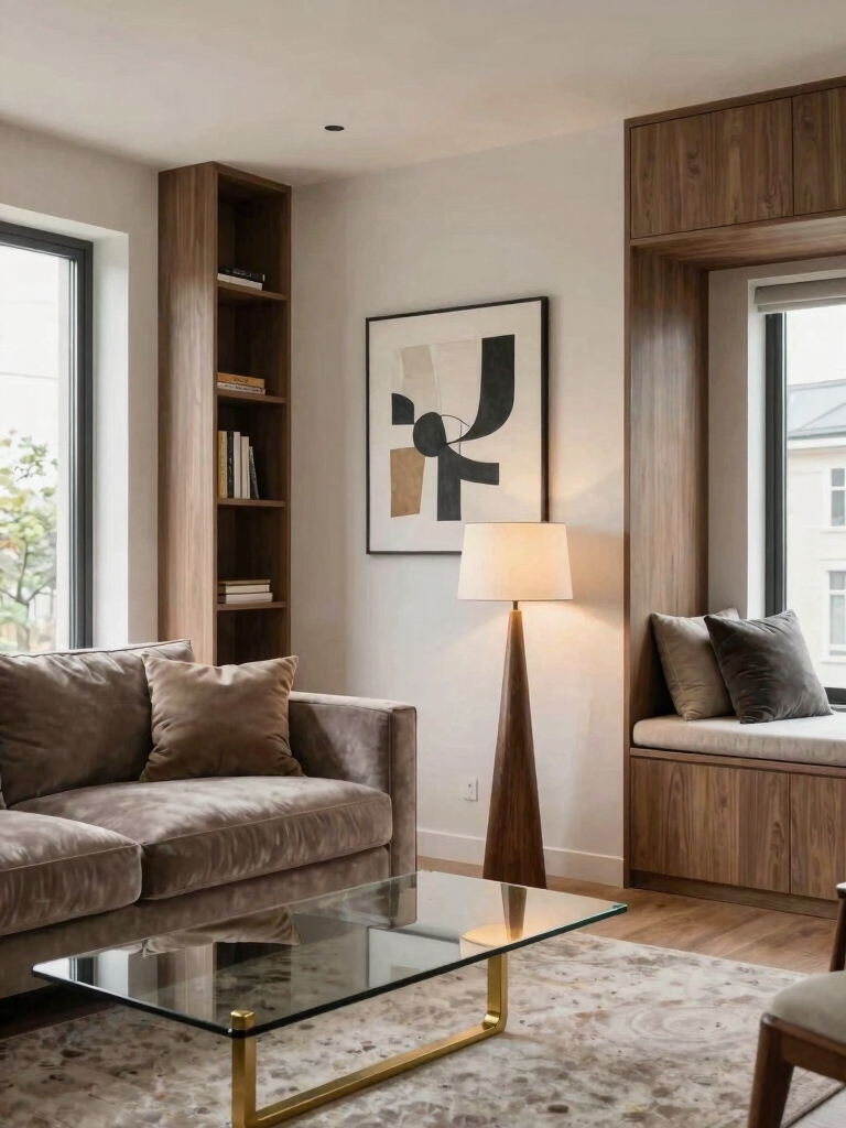 assess space before decorating