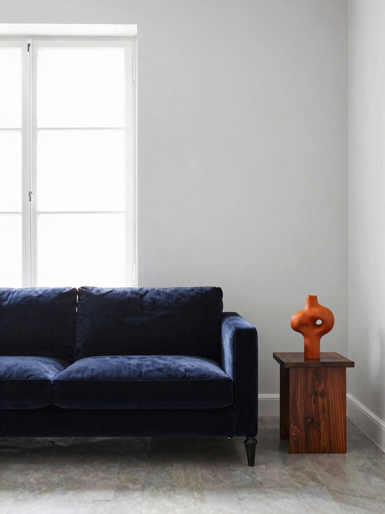 blue sofa decor ideas