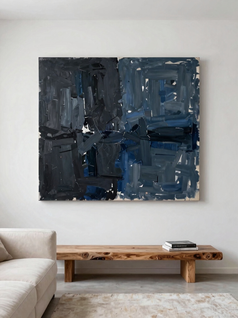 bold art creates focal point