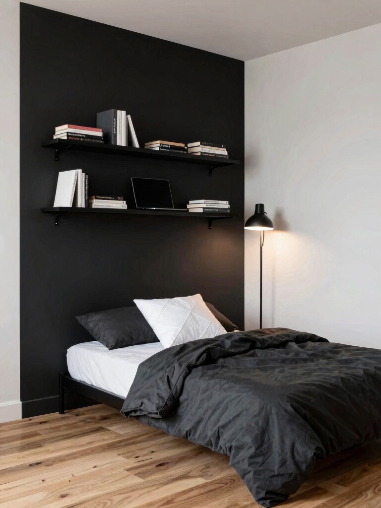 bold black accent statement