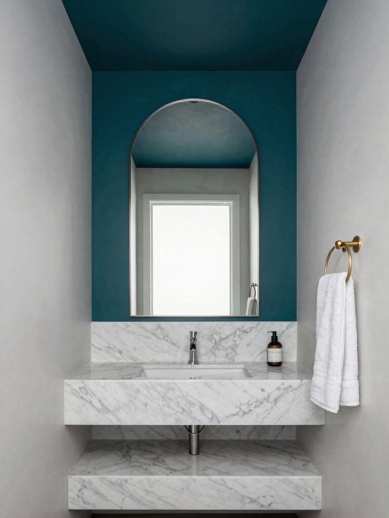 bold ceiling color impact
