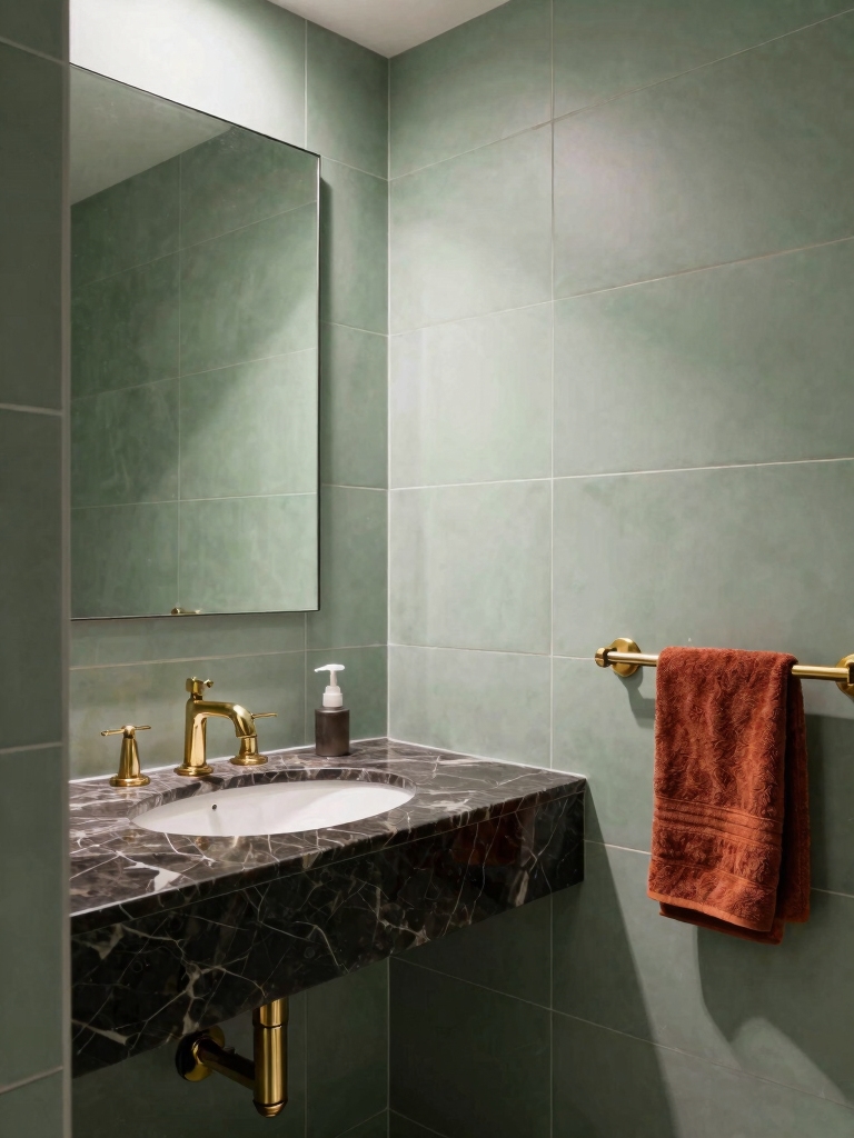 bold colors mixed metals