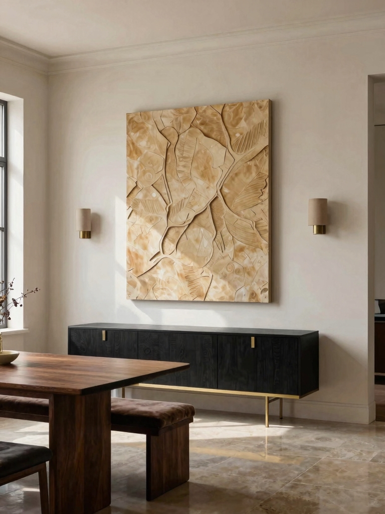 bold focal wall piece
