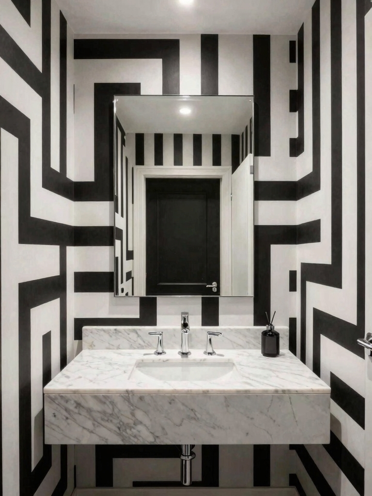 bold geometric design impact