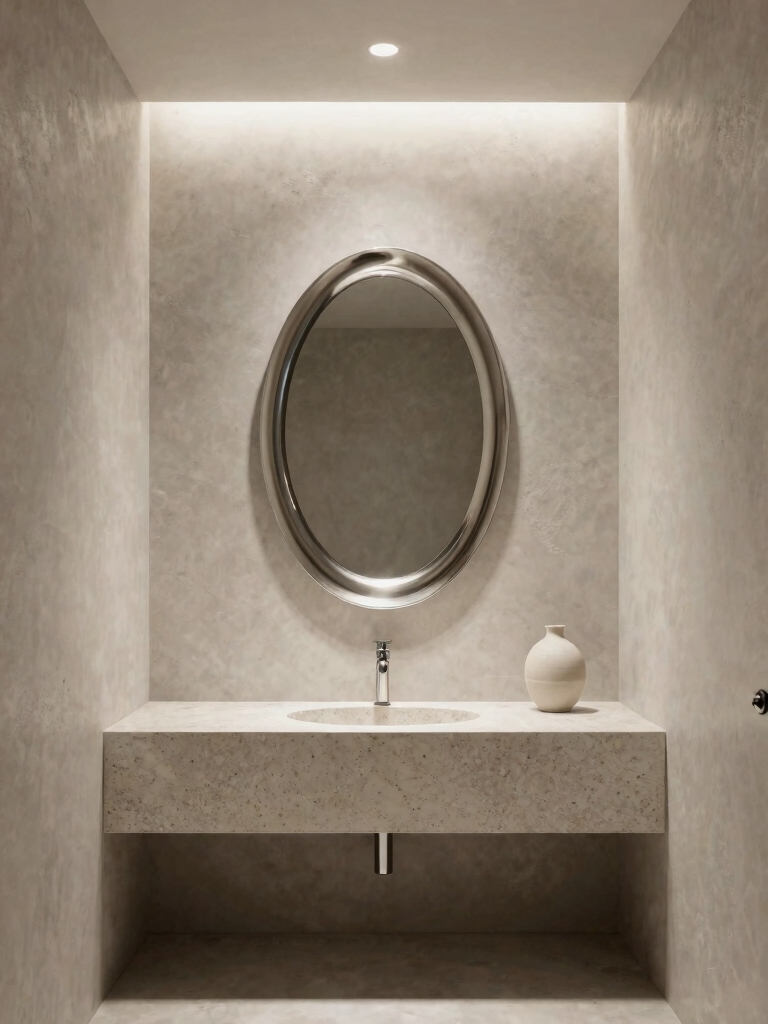bold mirrors enhance decor