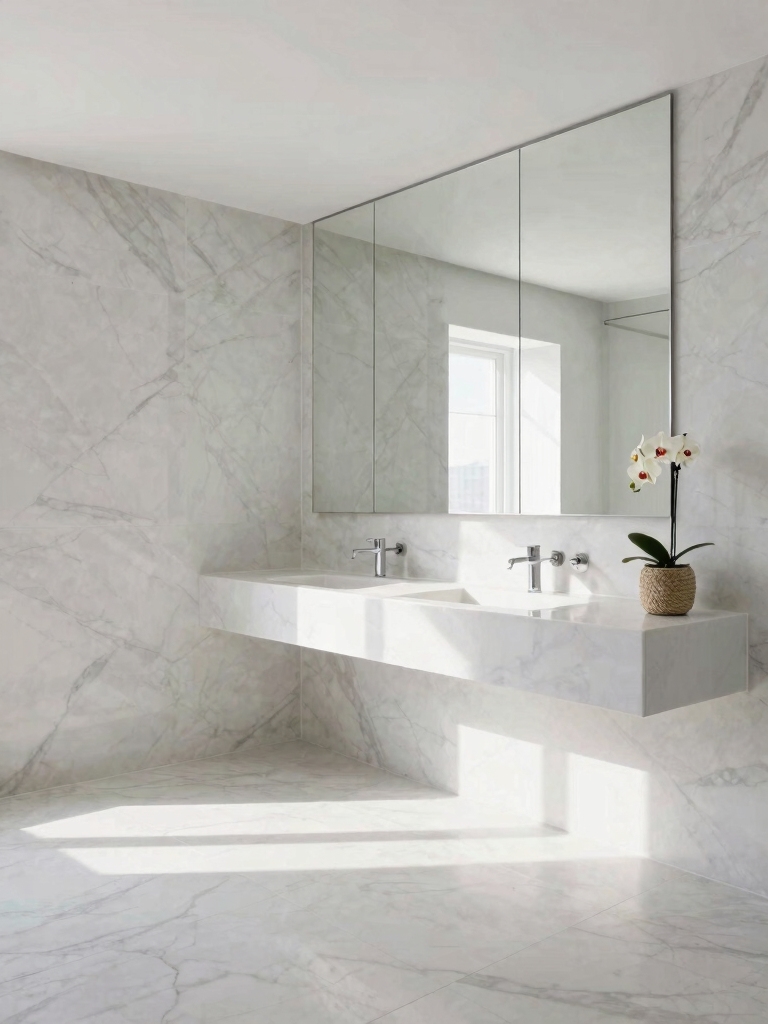 bold oversized statement mirror