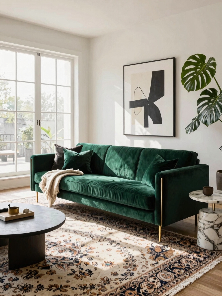 bold photogenic statement sofa