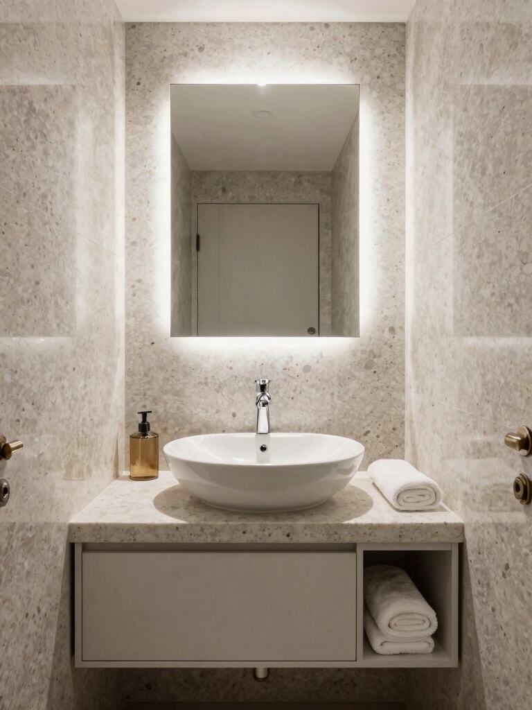 bold vanity stylish focal point