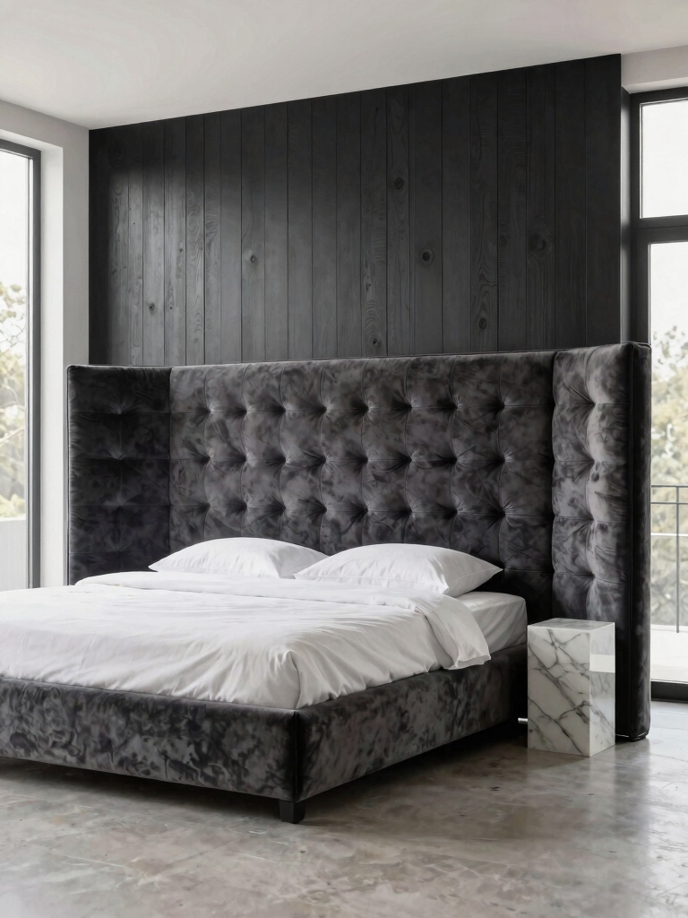 bold wall with lighting