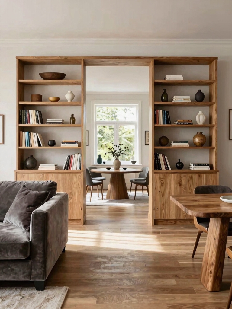 bookcase as room divider
