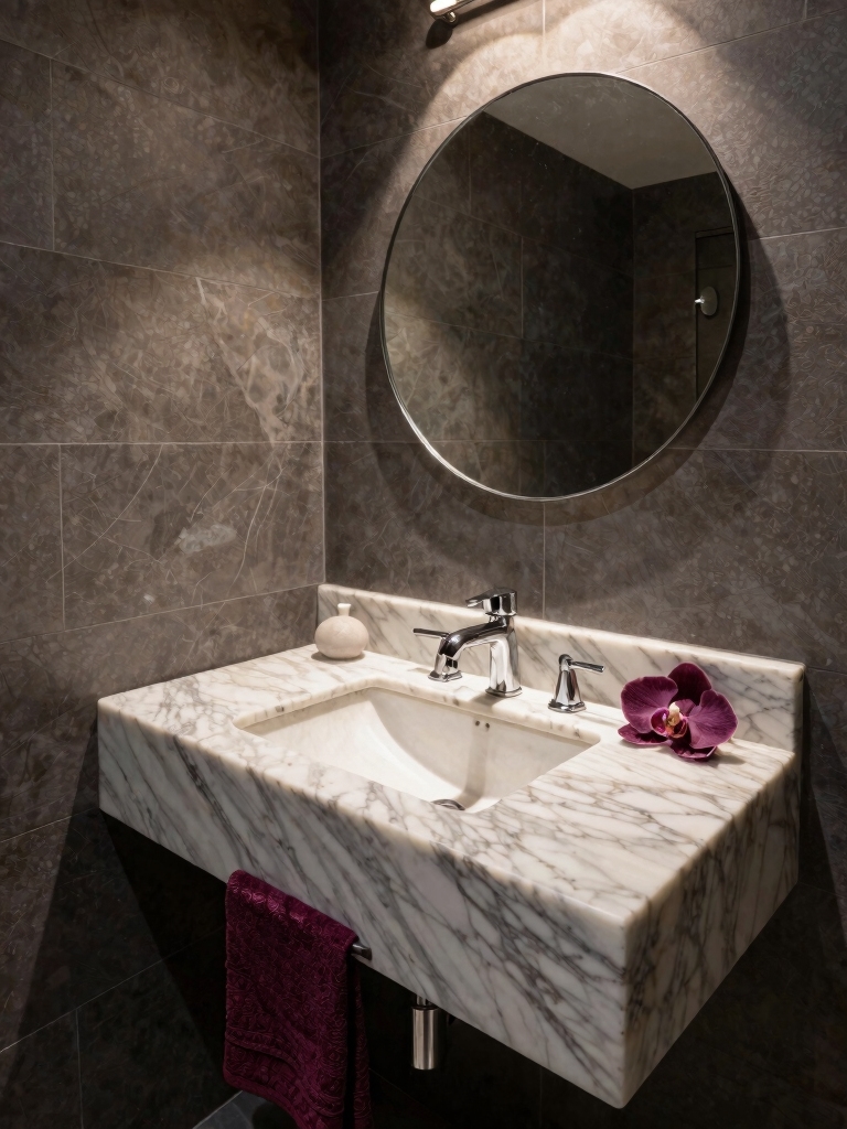 boutique hotel powder rooms