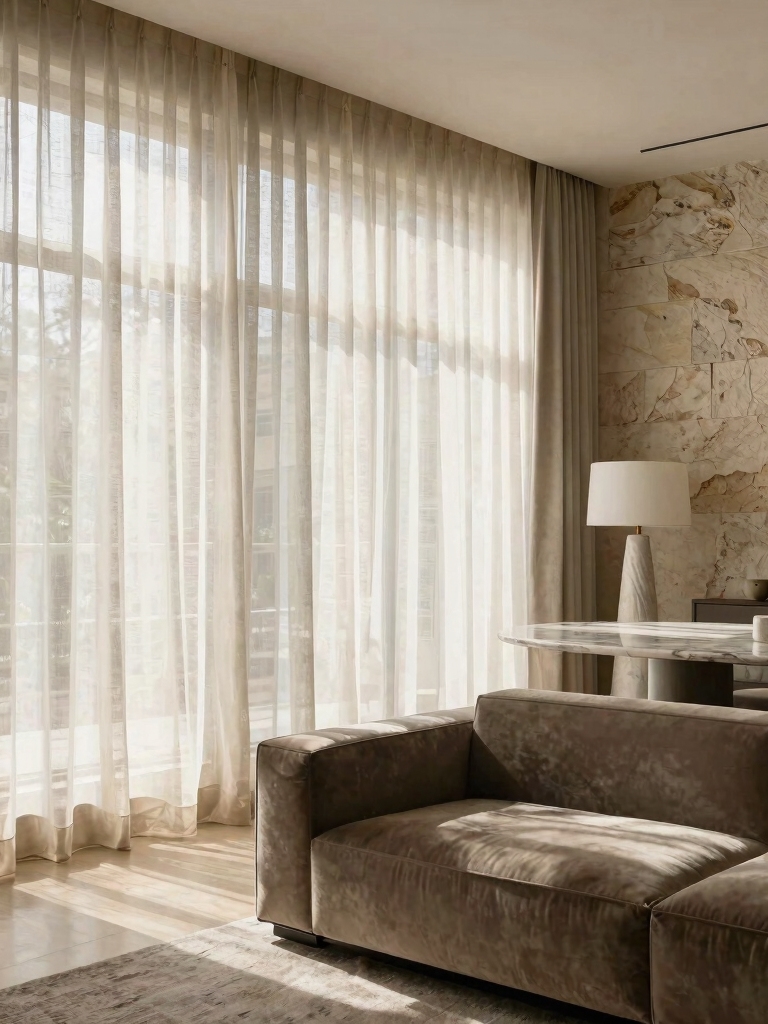 breezy curtains for flexibility