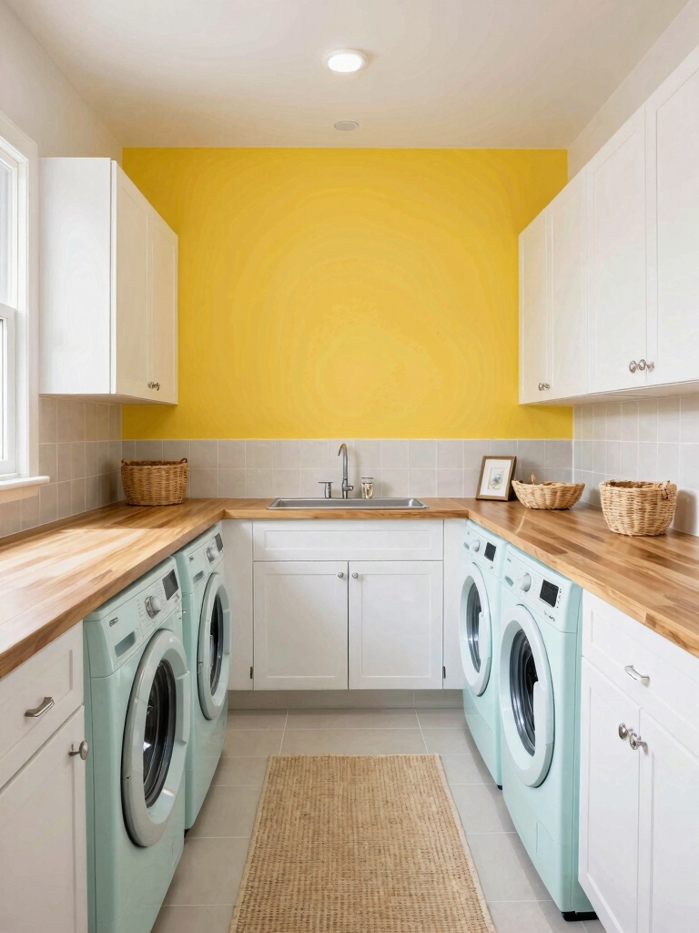 bright colors create height