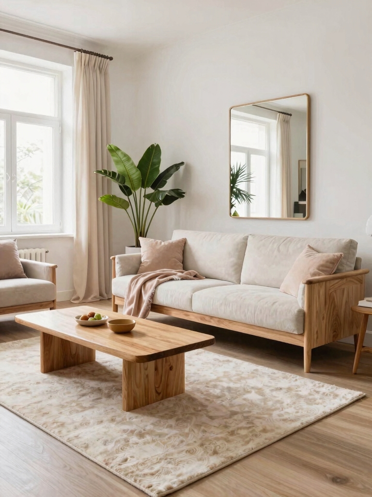 brighten and enlarge rooms