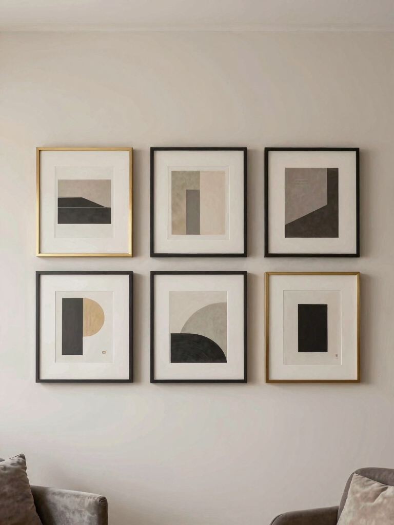 budget friendly gallery framing