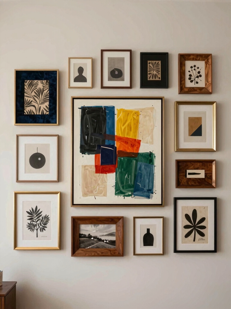 budget friendly gallery wall tips