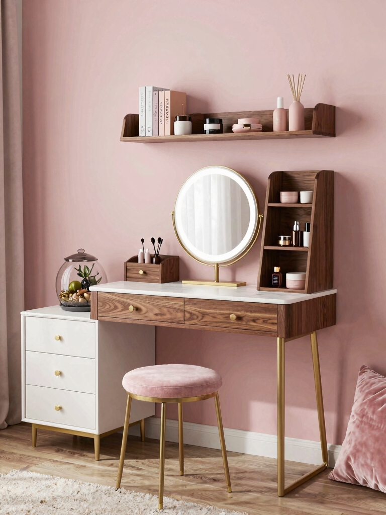 budget friendly pink dorm makeover