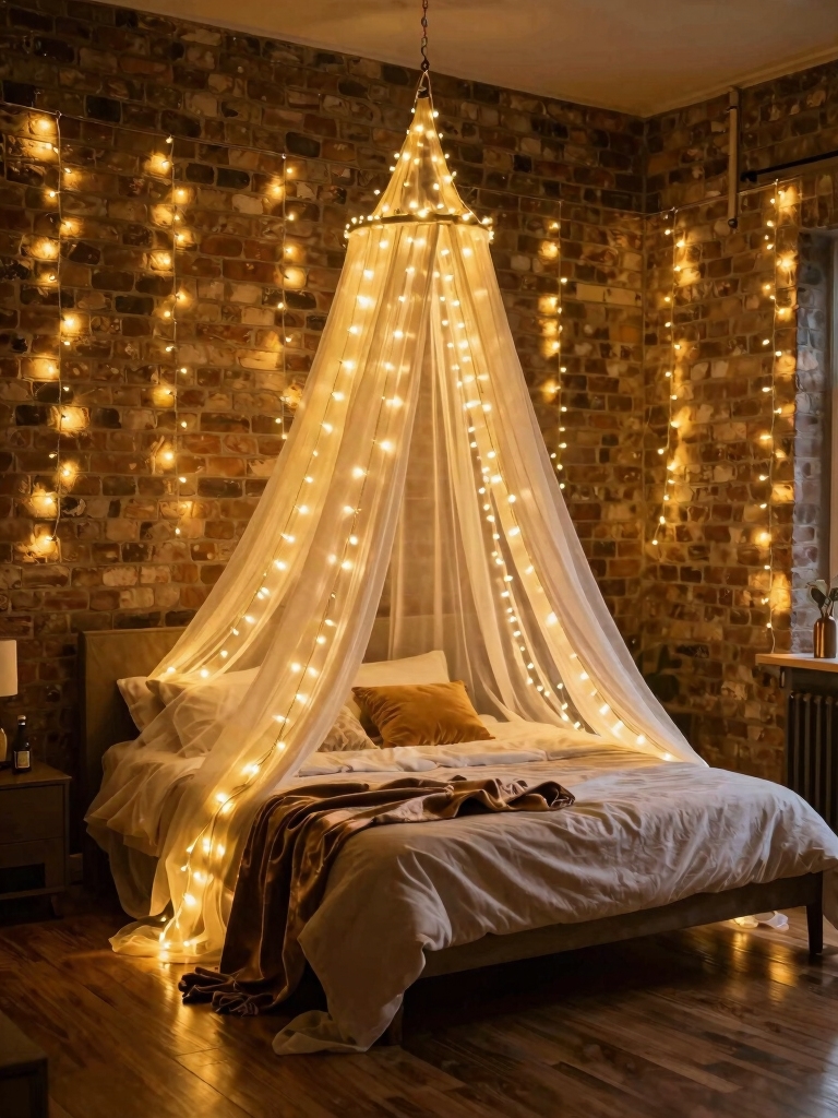 budget friendly romantic lighting