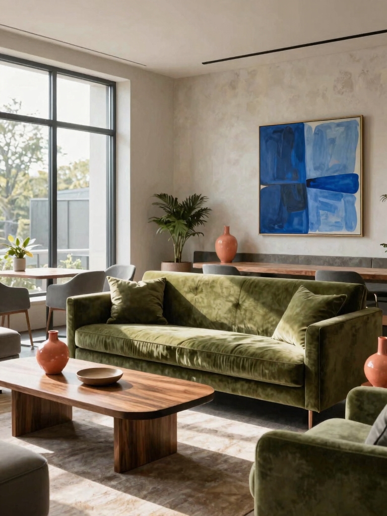 calm colors energizing accents