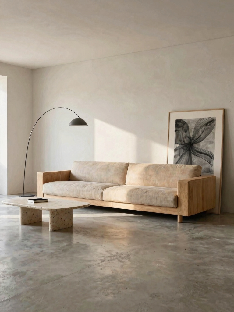 calm expansive flooring choice