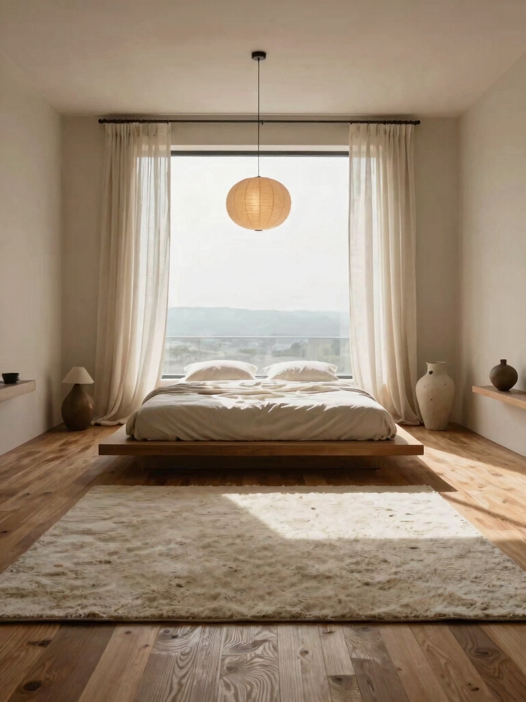 calm flowing space design