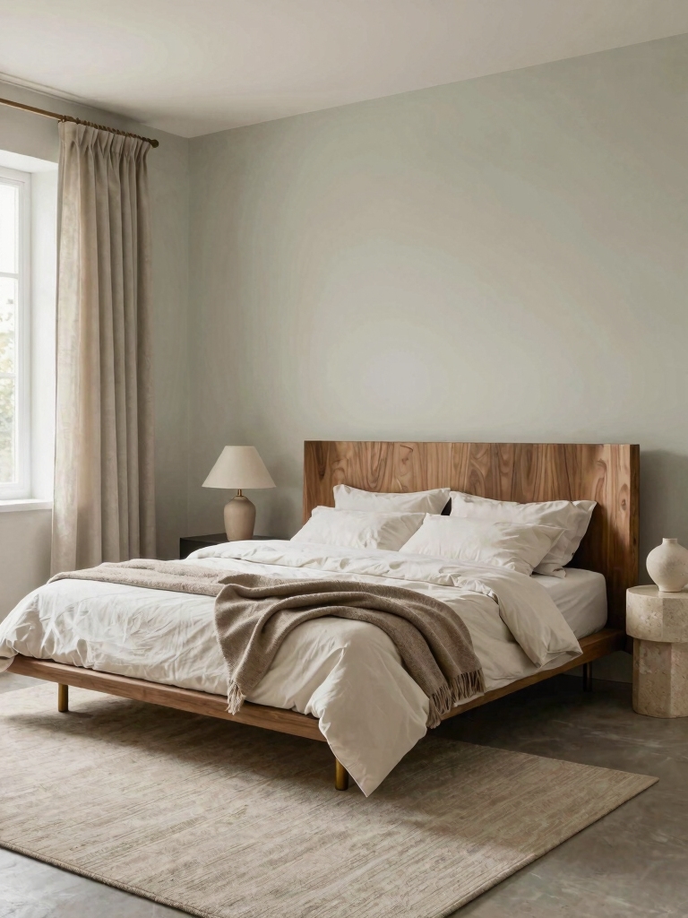 calm neutral bedroom palette