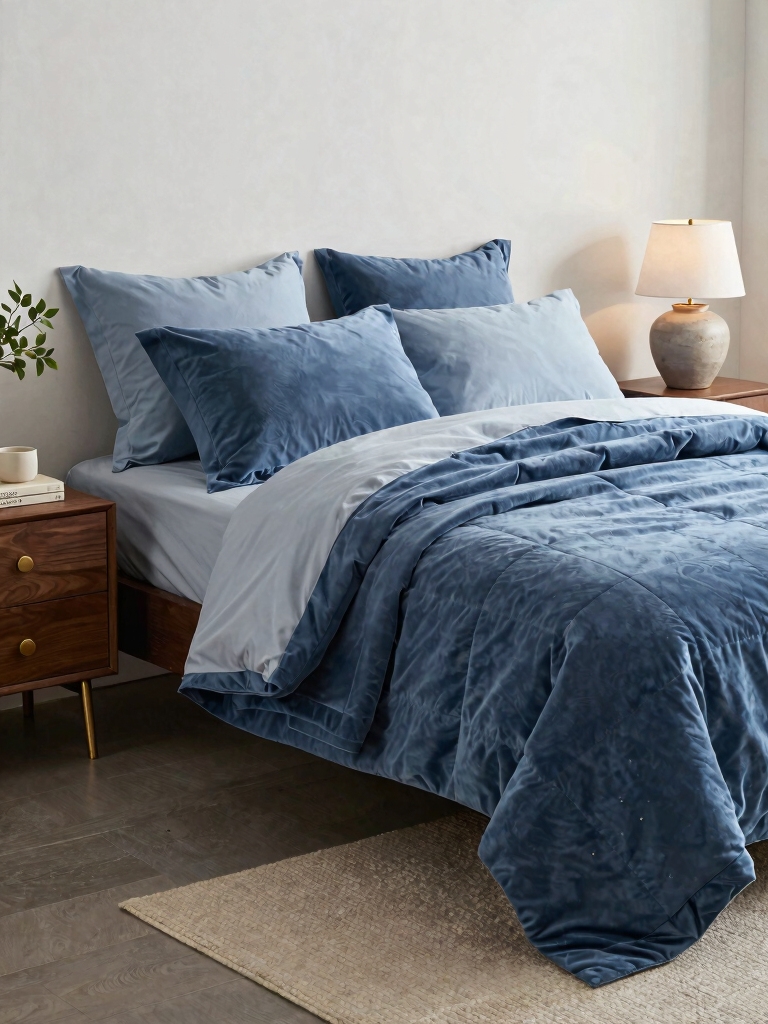 calming blue bedding tips