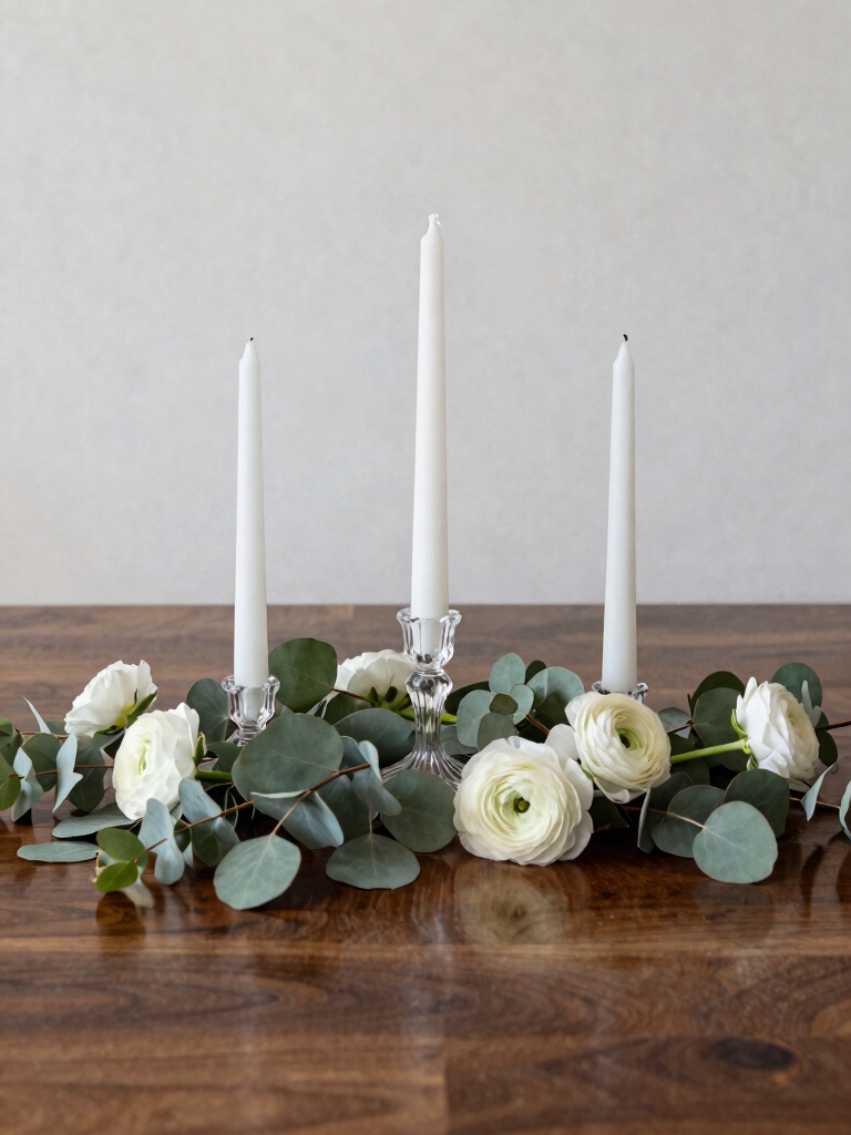 candle arrangement for ambiance