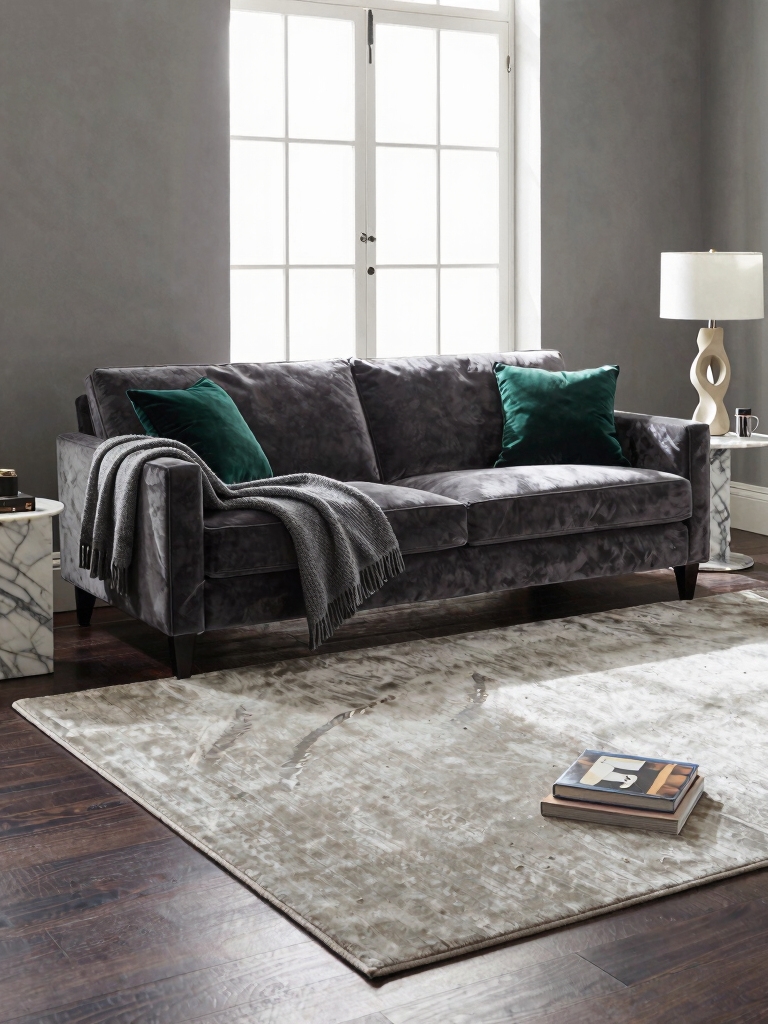 chic and stylish gray interiors