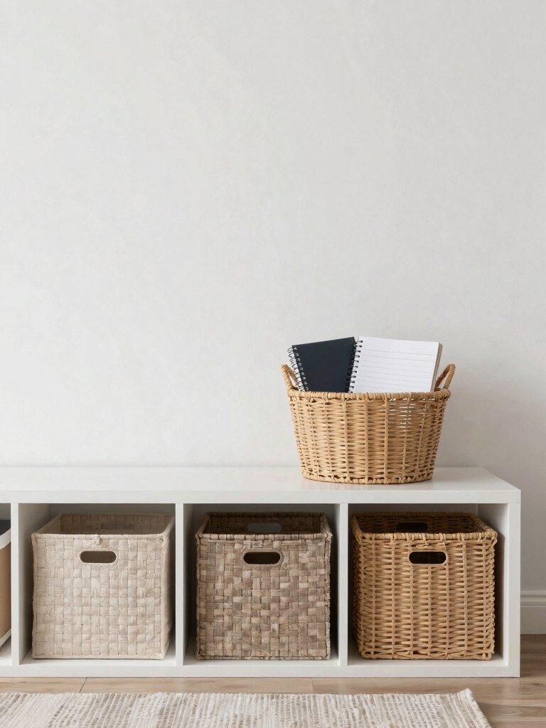chic storage for clutter