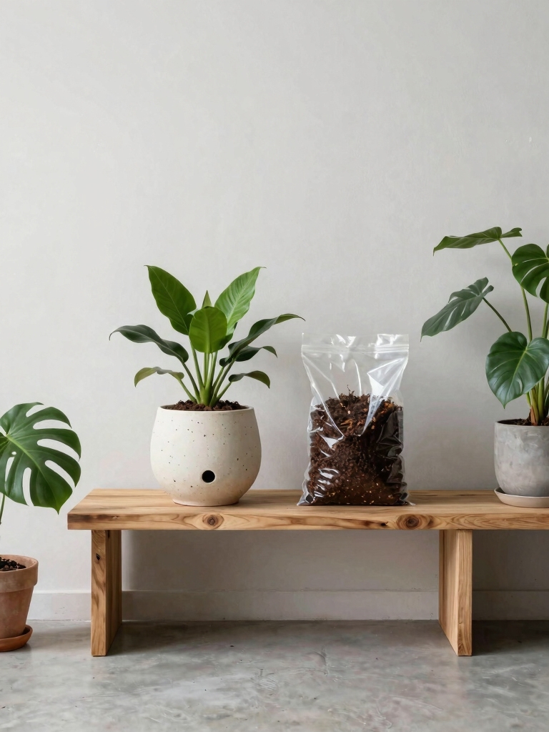 choose proper soil and pots