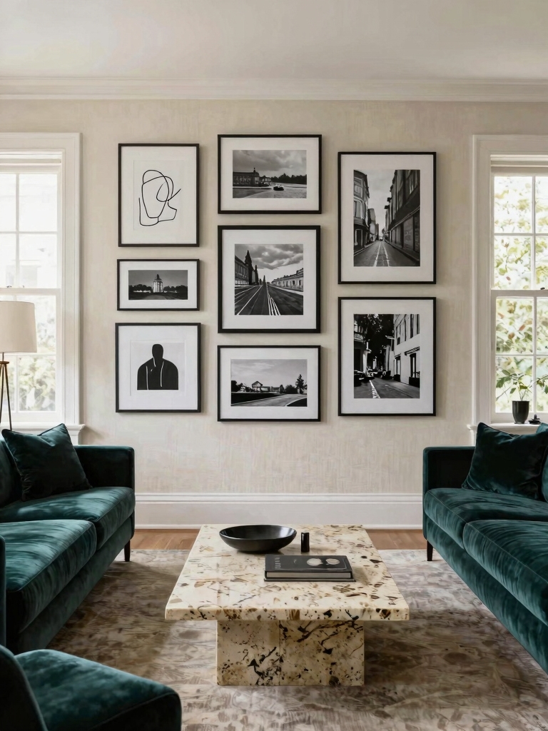 classic gallery wall decor