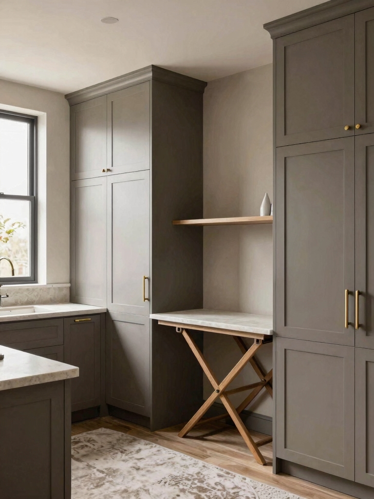 clever concealed laundry storage