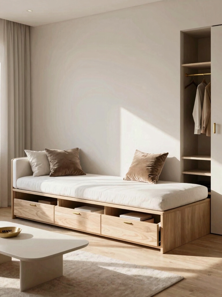clever daybed storage solutions