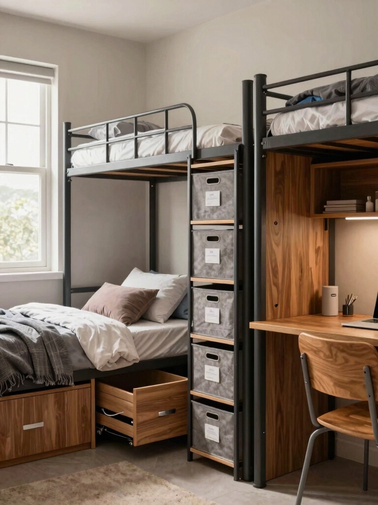 clever storage for tiny closets