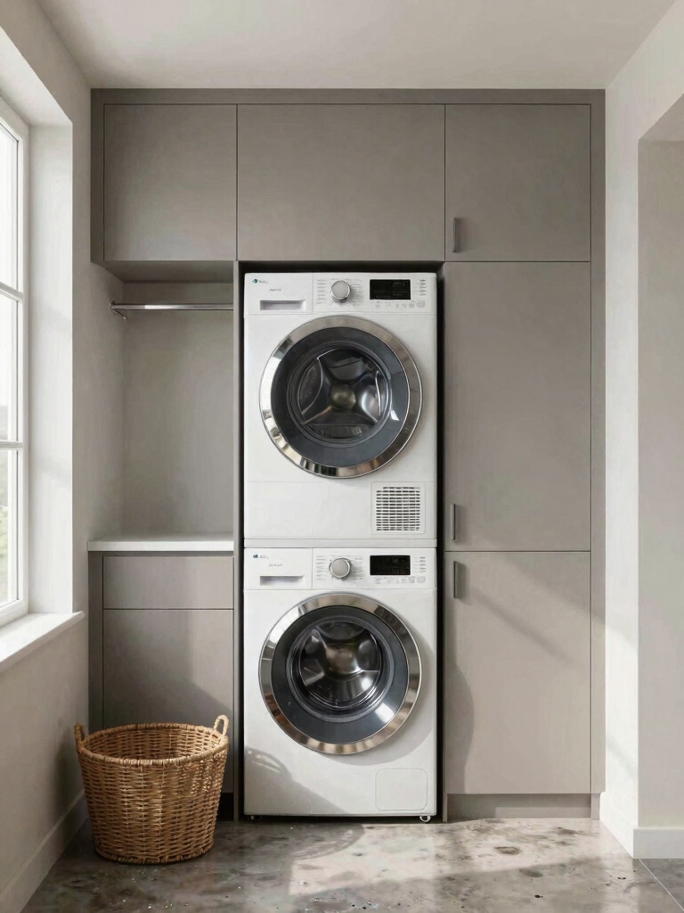 closet laundry room transformation