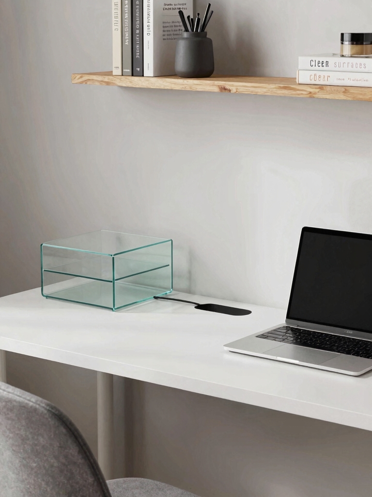 clutter free space clear mind