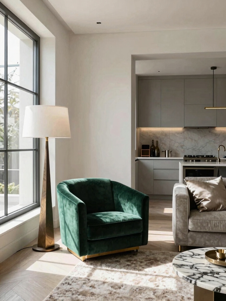 cohesive small living spaces