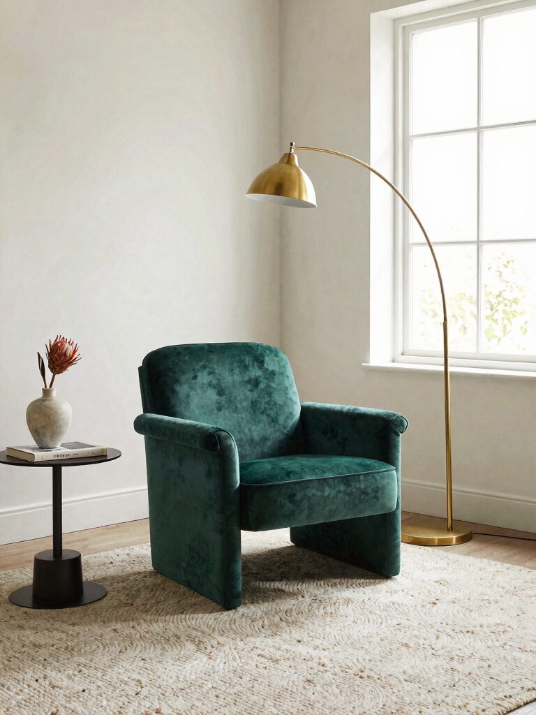 comfortable stylish corner chair