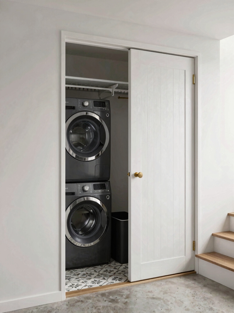 compact laundry closet solutions