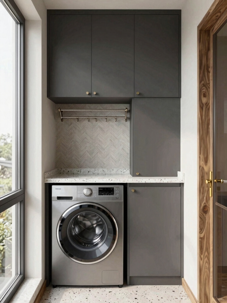 compact laundry room inspiration