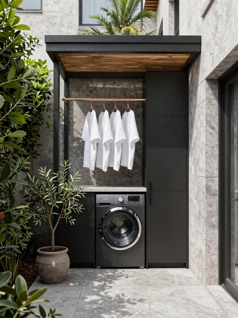 compact outdoor laundry solutions