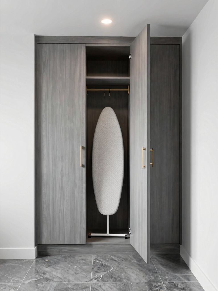 concealed ironing board cabinet