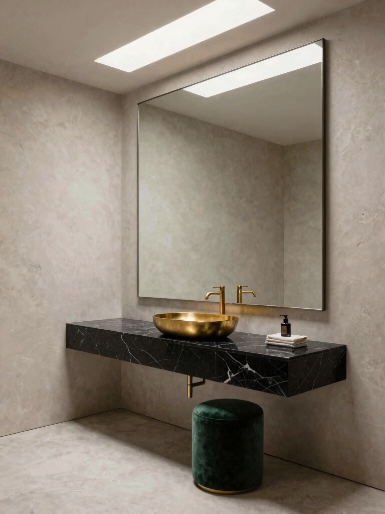 contemporary powder room inspiration