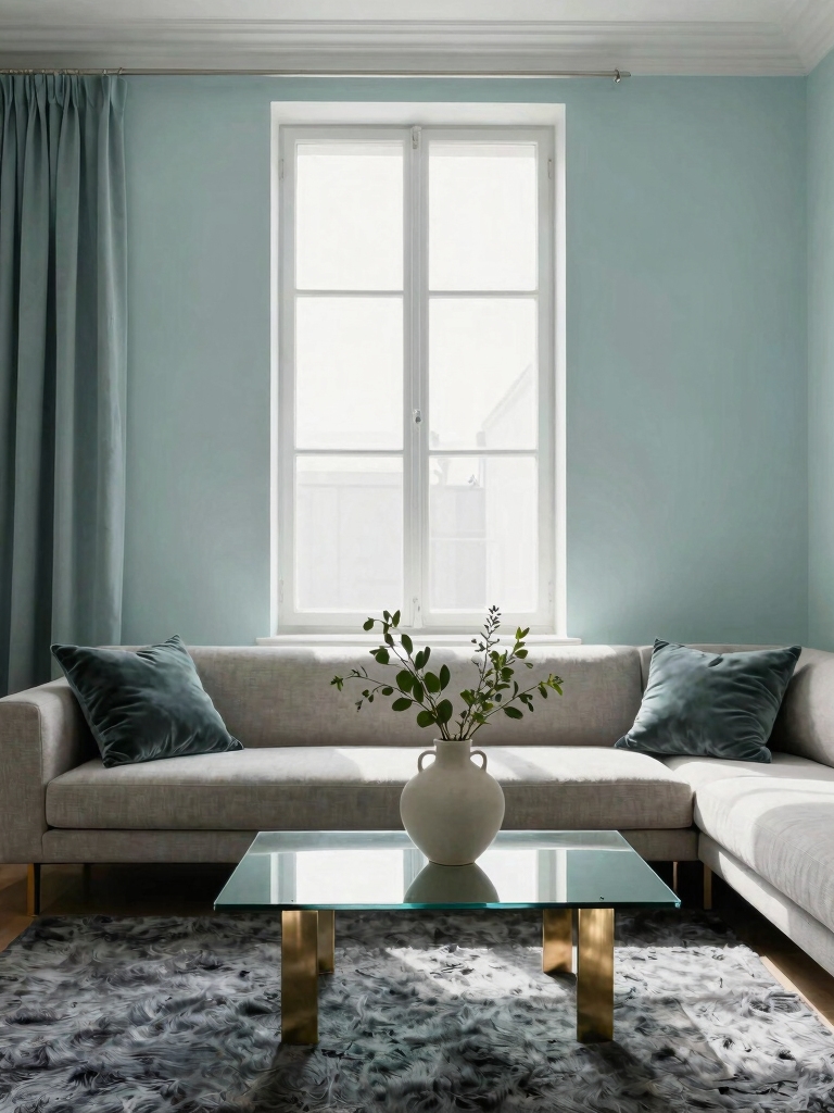 cool hues for calm clarity